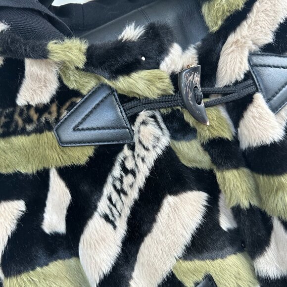Versace Fur Graphic Coat - Picture 5 of 10